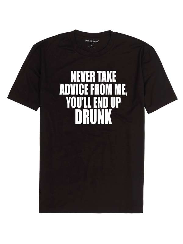 Never take advice from me t-shirt