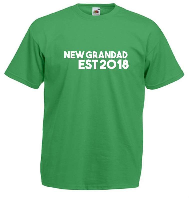 New Grandad / Grandpa / Grandfather  Est 2019 t-shirt
