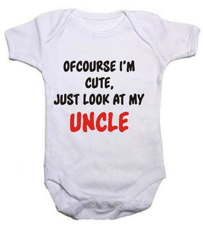 Ofcourse I'm cute, just look at my Aunty/Daddy/Mommy/Uncle baby grow