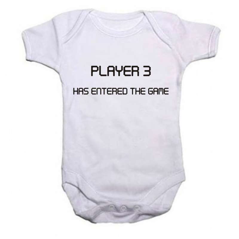Player 3 has entered the game baby grow