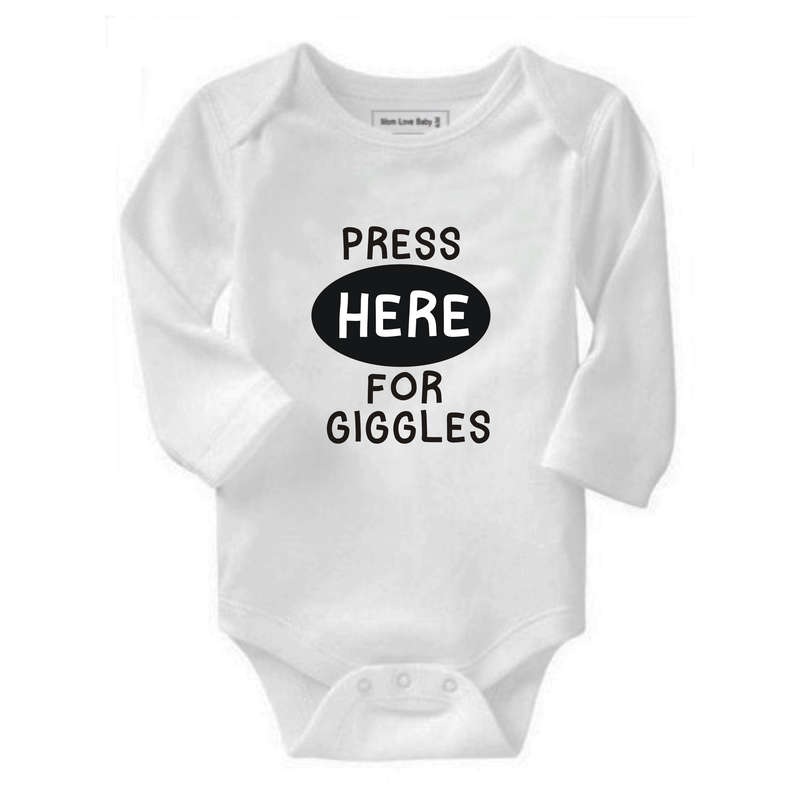 Press here for Giggles baby grow