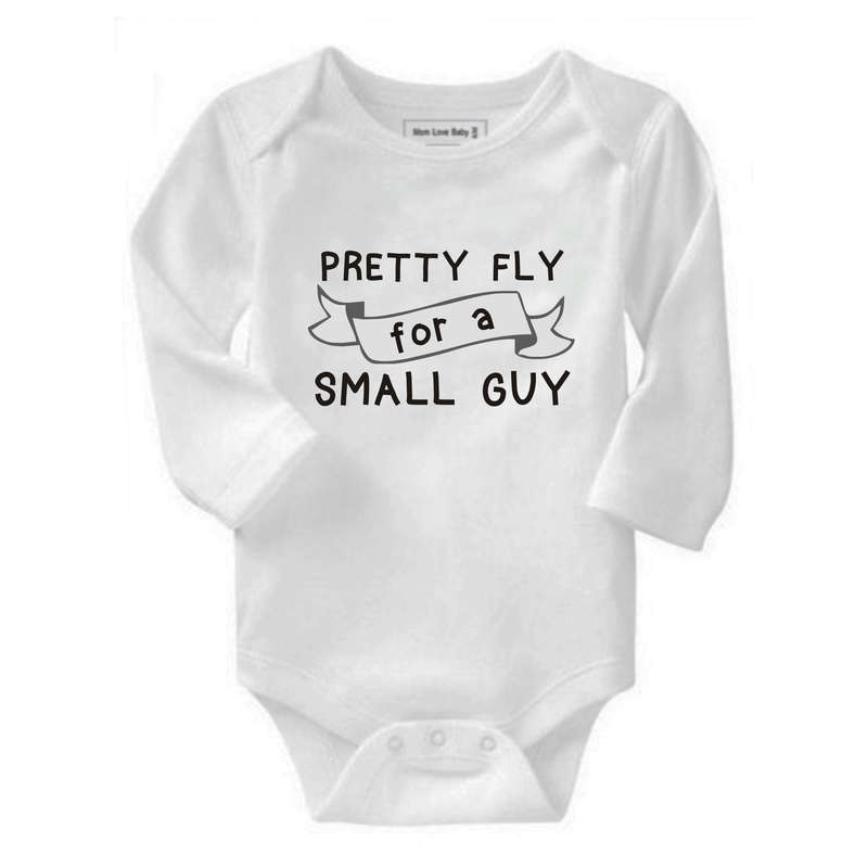 Pretty fly for a small guy baby grow