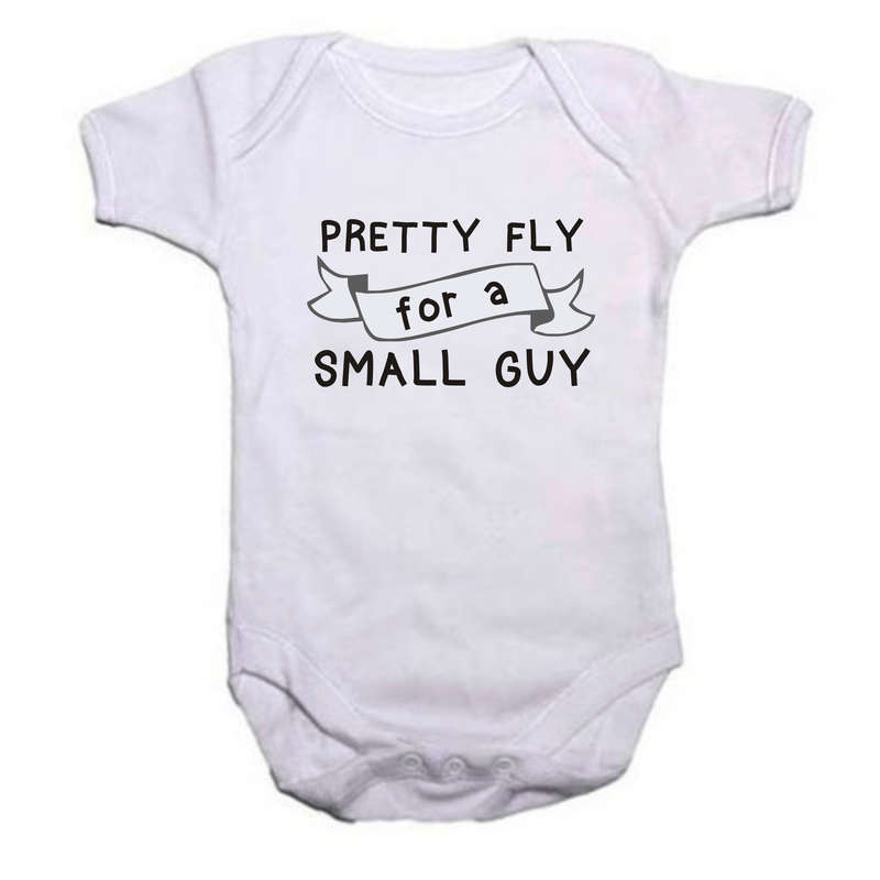 Pretty fly for a small guy baby grow