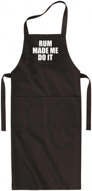 Rum made me do it  Apron