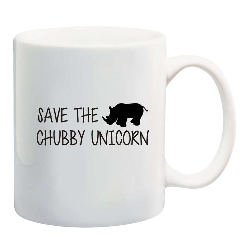 Save the Chubby Unicorn Mug