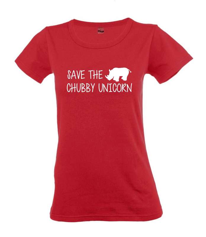 Save the Chubby Unicorn t-shirt