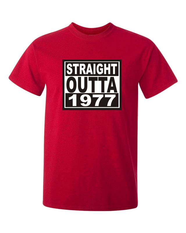 Straight Outta * Year * t-shirt
