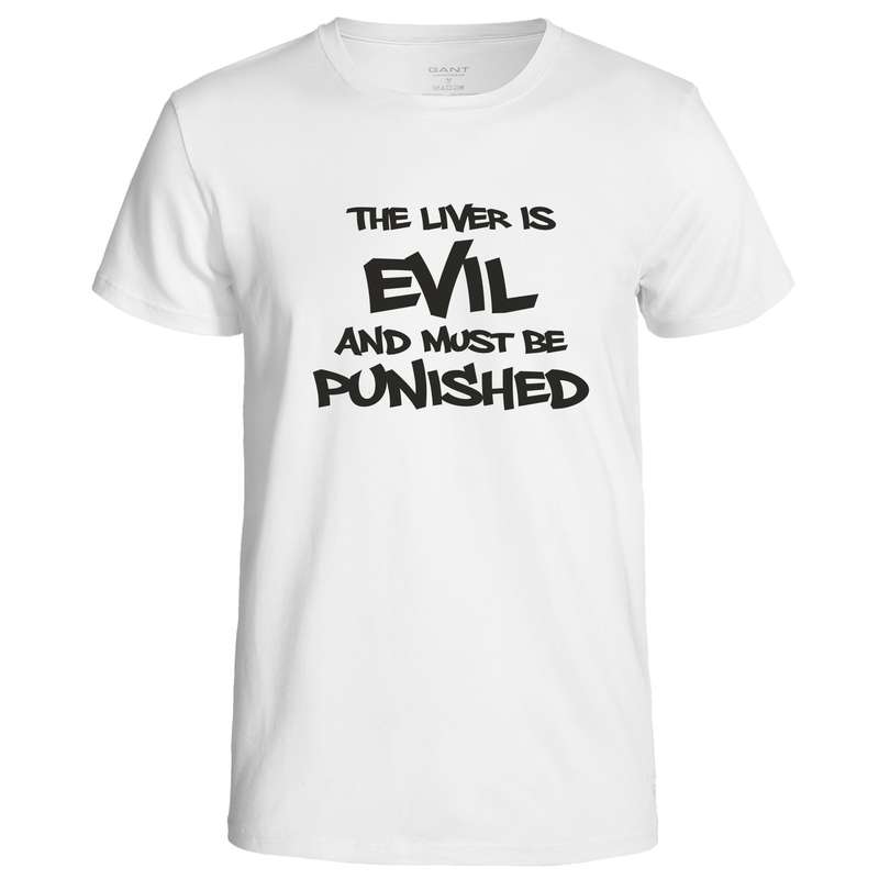 The Liver is Evil t-shirt