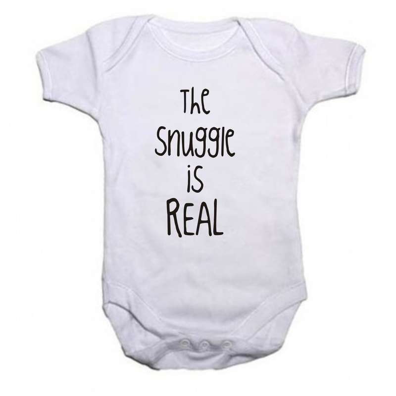 The Snuggle is Real baby grow