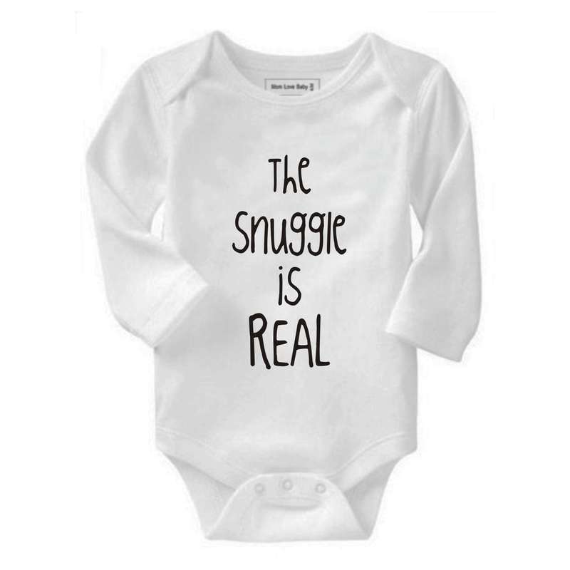 The Snuggle is Real baby grow