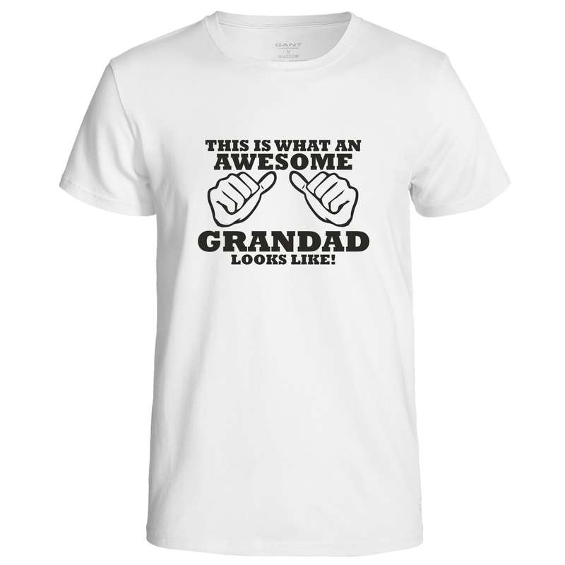 This is what an Awesome Grandad / Grandpa Looks Like t-shirt