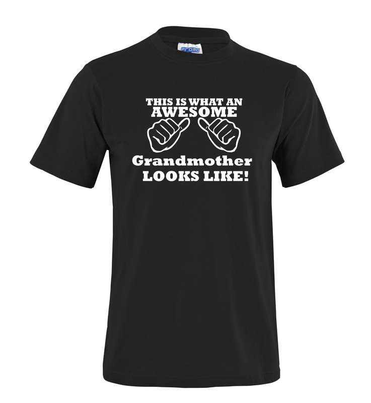 This is what an Awesome Grandmother Looks Like t-shirt