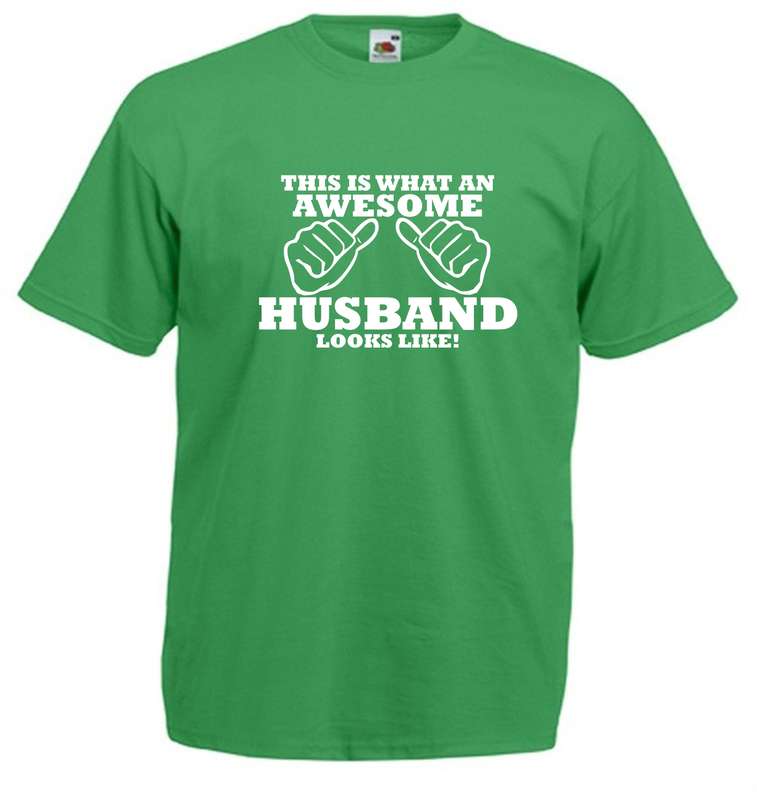 This is what an Awesome Husband Looks Like t-shirt