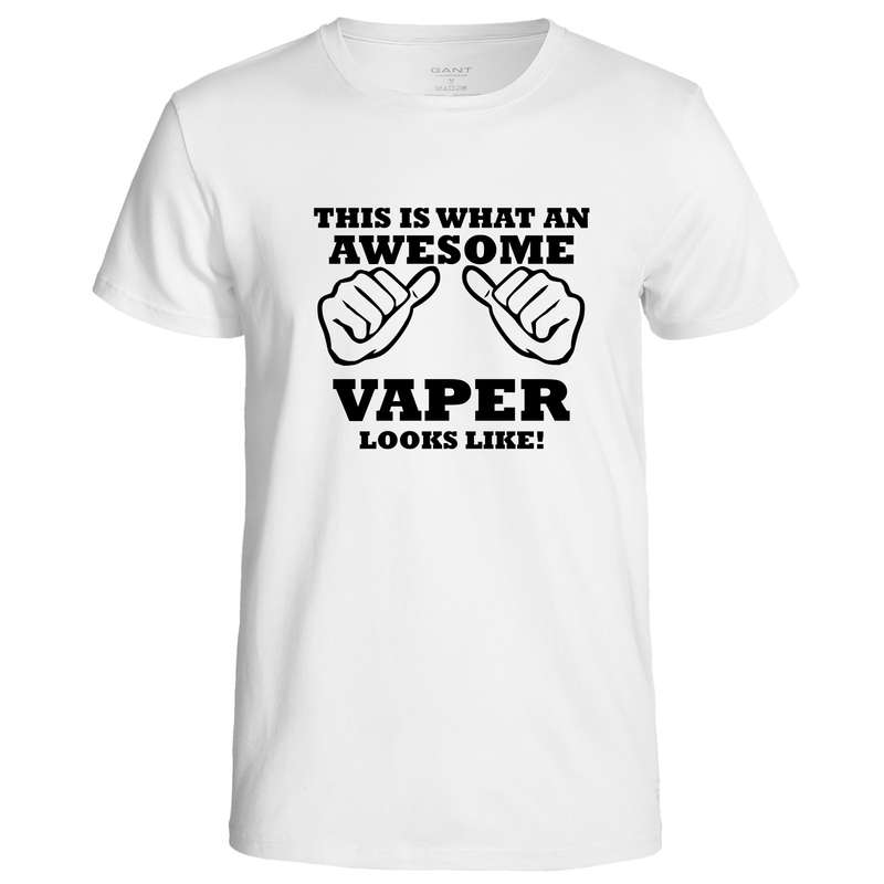 This is what an Awesome Vaper Looks Like t-shirt