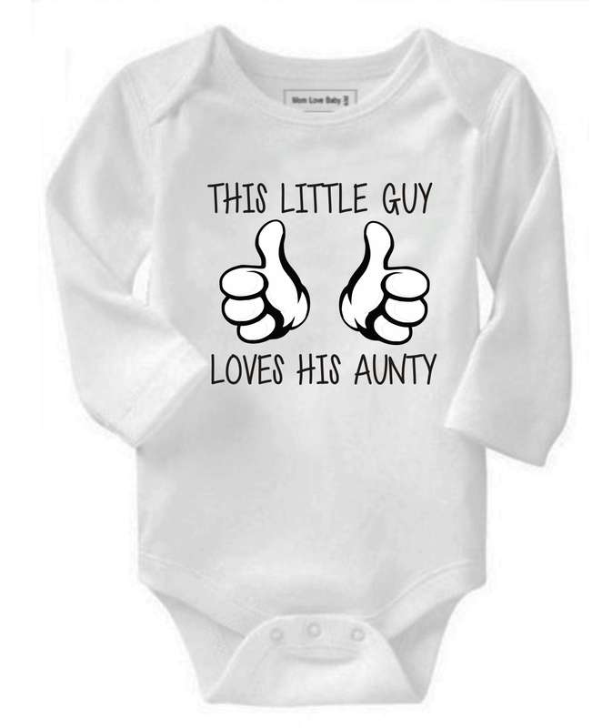 This little Guy loves his Aunty/Granny/Mommy/Nana baby grow