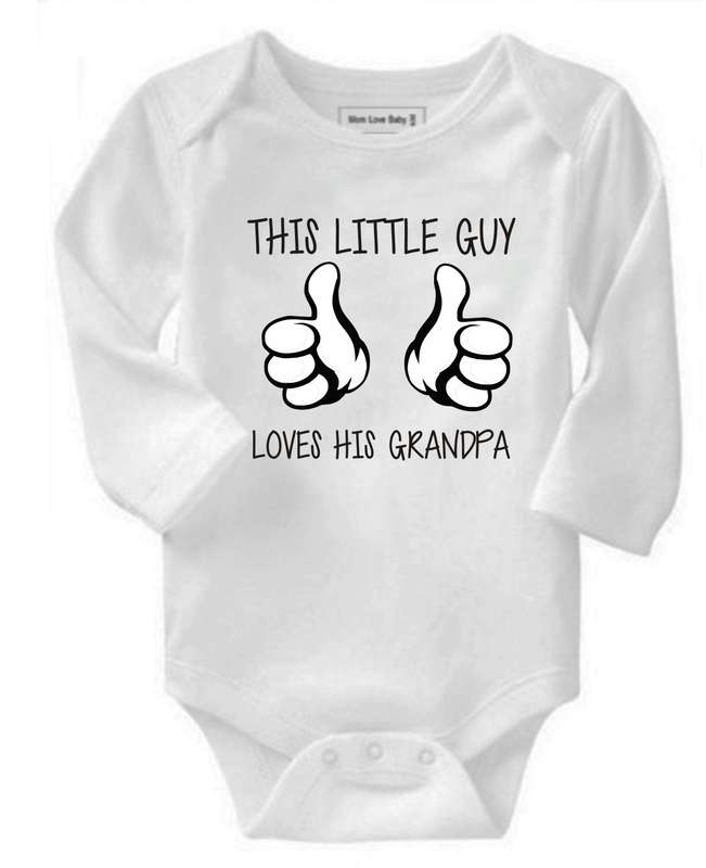 This Little Guy loves his Daddy/Grandpa/Uncle baby grow