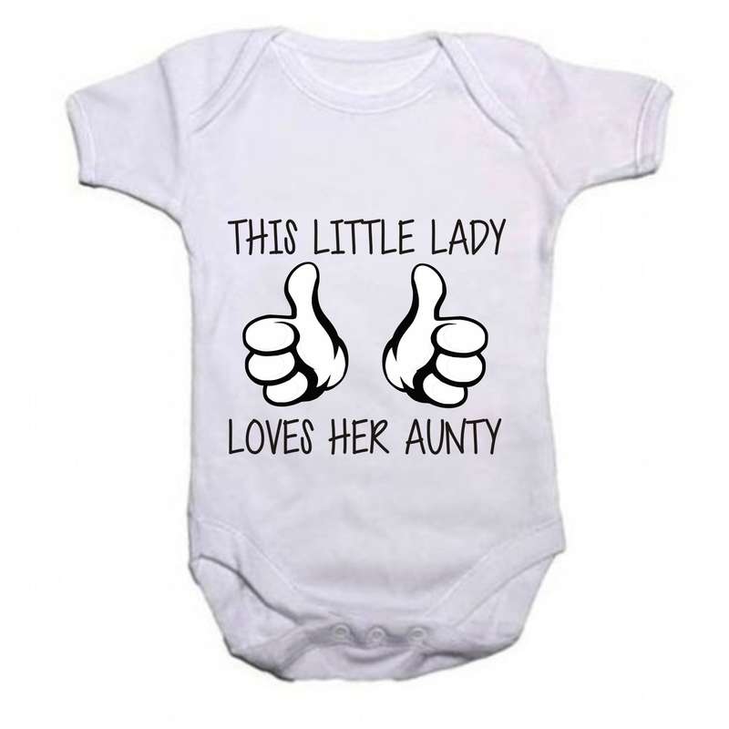 This little lady loves her Aunty baby grow