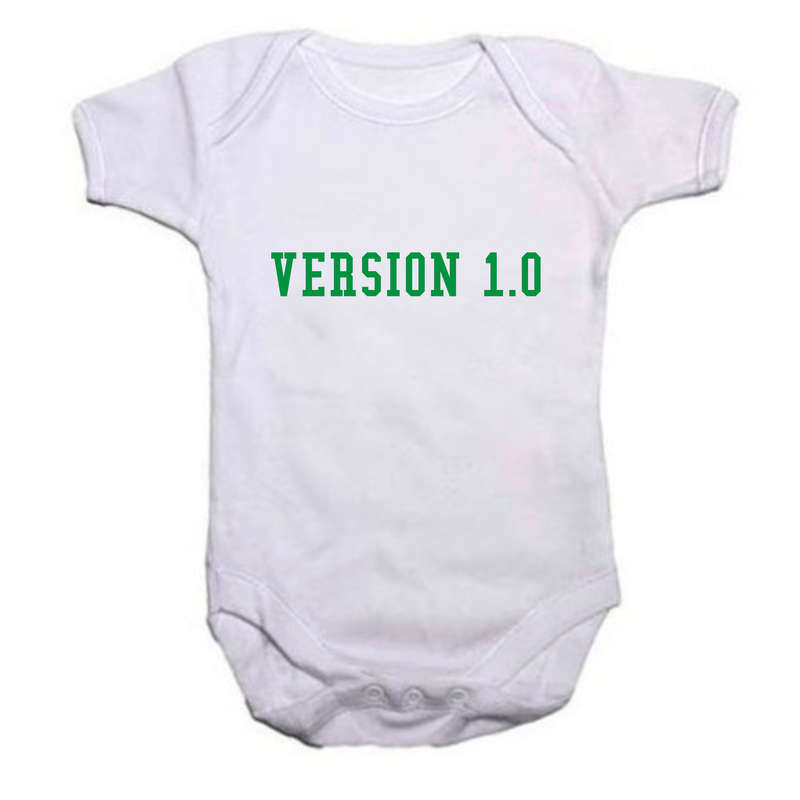 Version 1.0 baby grow