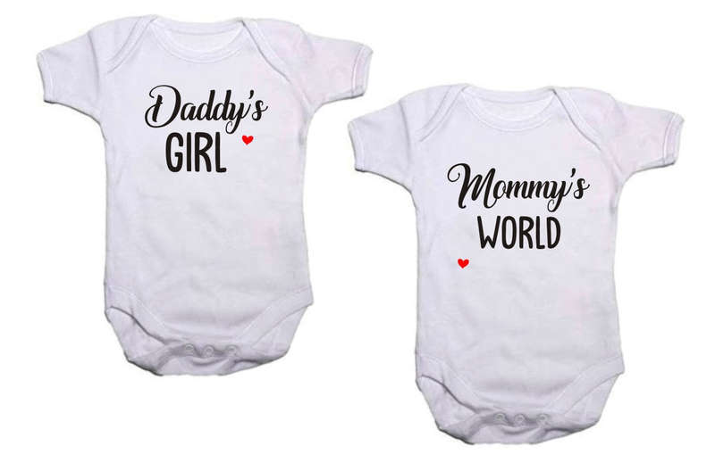 Daddy's Girl Mommy's world baby grows