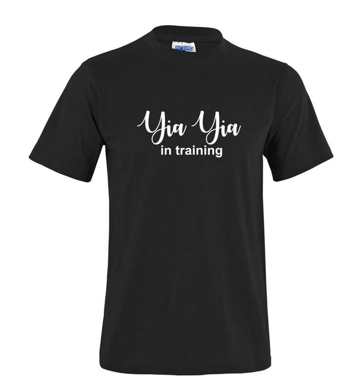 Grandma / Granny / Yia Yia / Avo / Nonna in Training t-shirt