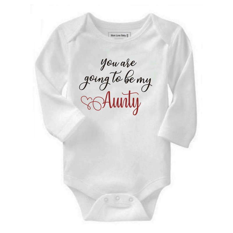 You are going to be my Aunty baby grow