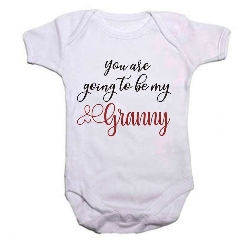 You are going to be my Granny baby grow