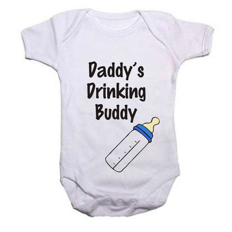 Daddy's Drinking Buddy baby grow (Boy/Girl option)