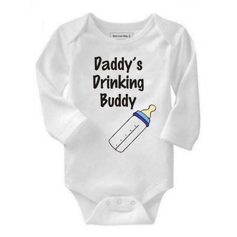 Daddy's Drinking Buddy baby grow (Boy/Girl option)