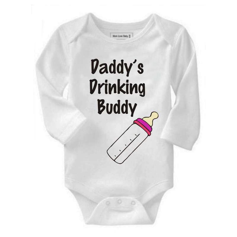 Daddy's Drinking Buddy baby grow (Boy/Girl option)