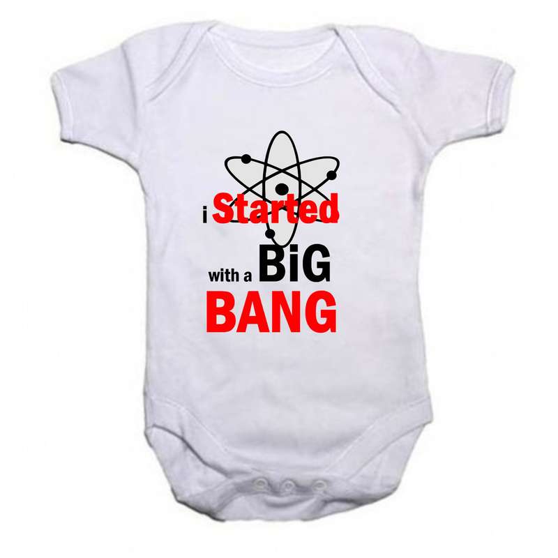 I started with a big bang baby grow