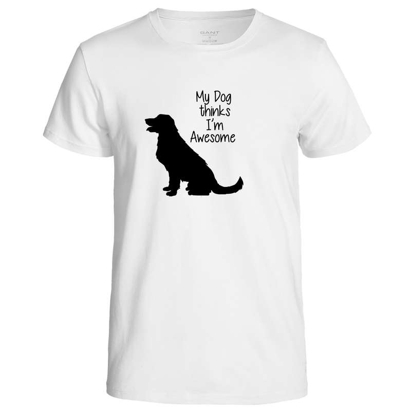 My Dog thinks I'm Awesome t-shirt