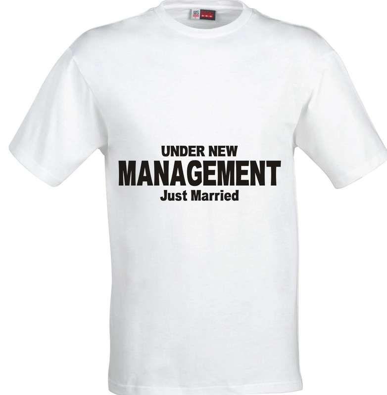 Under new Management t-shirt