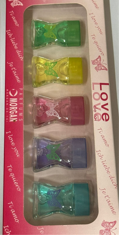Parfums Morgan De Toi Love 5 piece miniature set
