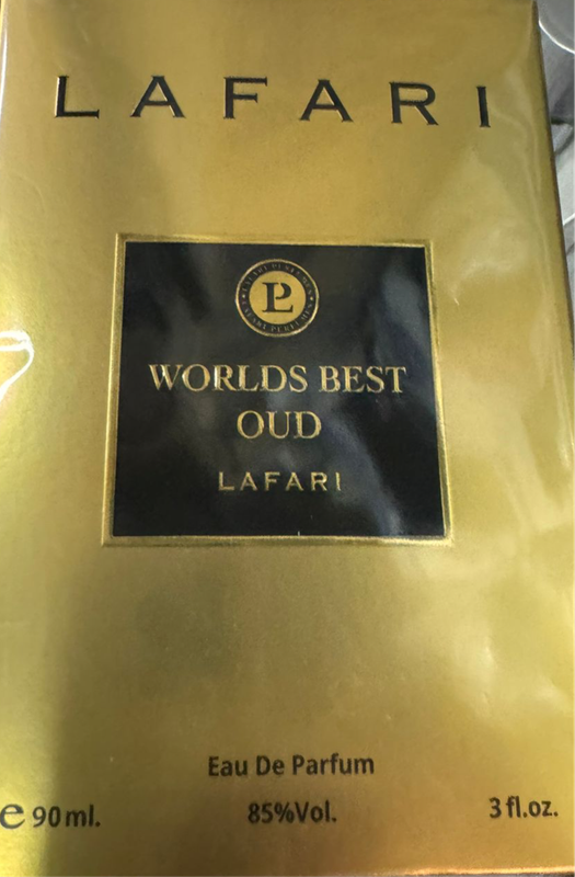 Lafari Worlds Best Oud 90ml Eau De Parfum