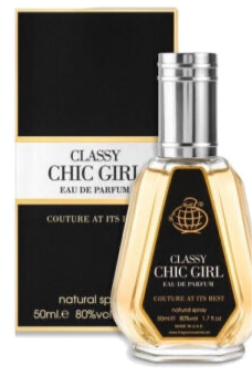Fragrance World Classy Chic Girl 50ml Natural Spray