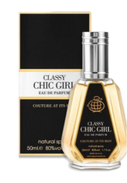 Fragrance World Classy Chic Girl 50ml Natural Spray