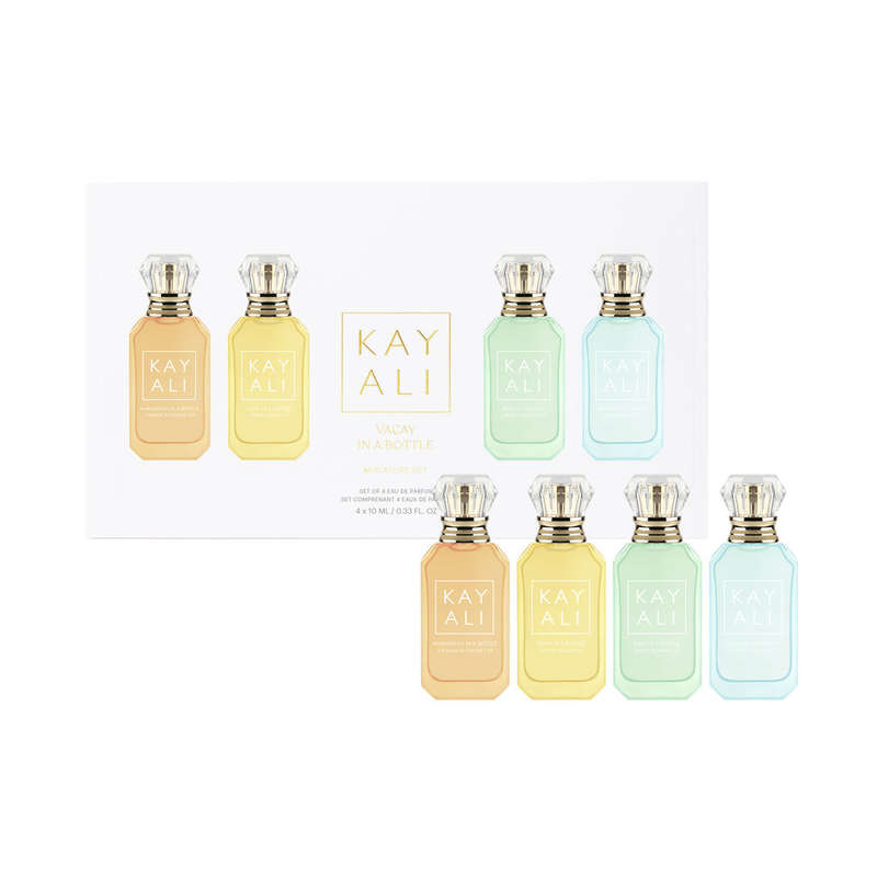 Kayali Vacay in a Bottle 4 x 10ml Miniature Set