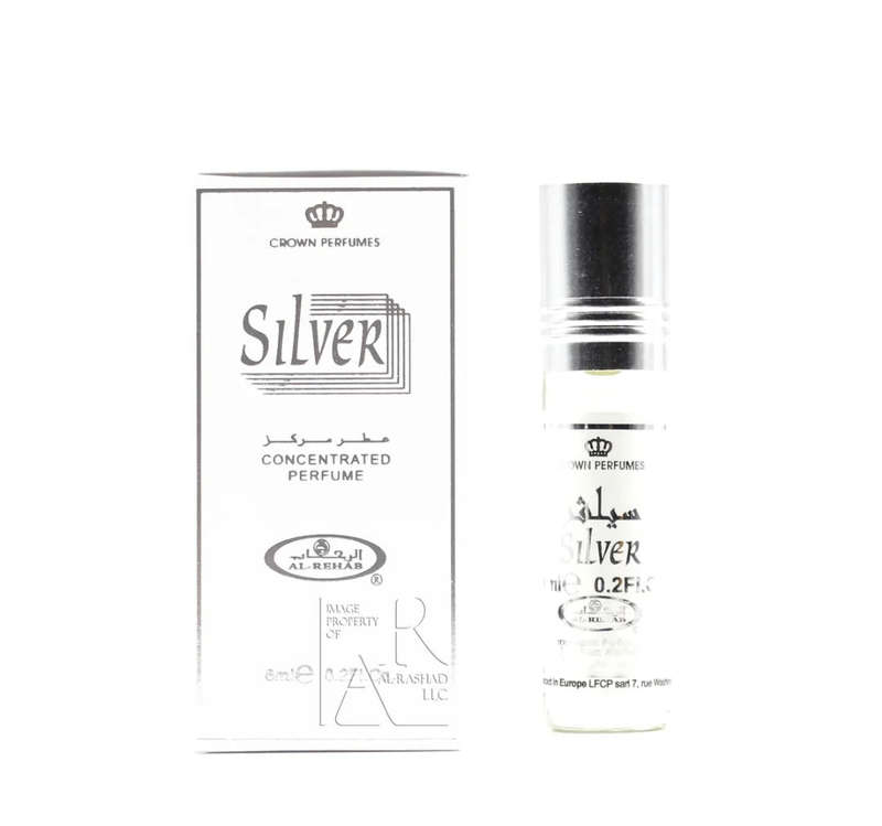 Crown Perfumes Al-Rehab Silver 6ml concentrated  perfume oil