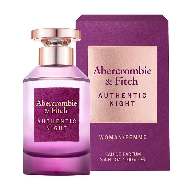 Abercrombie & Fitch Authentic Night 100ml Eau De Parfum