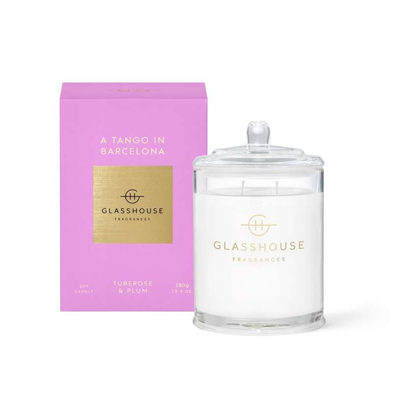 Glasshouse A Tango in Barcelona 380g Soy Candle