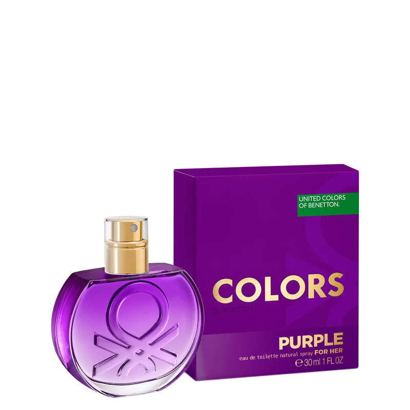 United Colors of Benetton Woman Purple 80ml Eau De Toilette