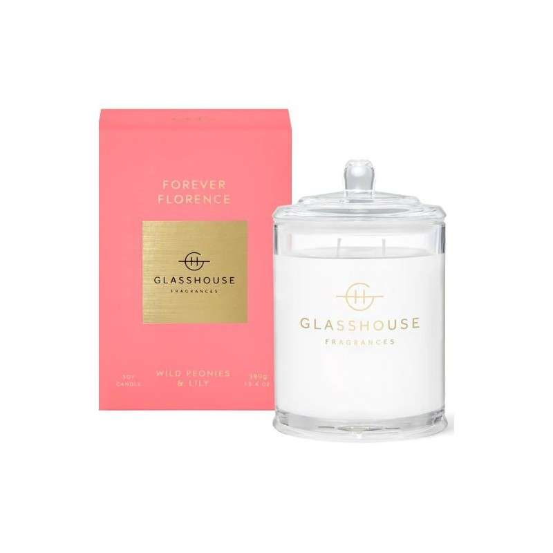 Glasshouse Forever Florence 380g Soy Candle
