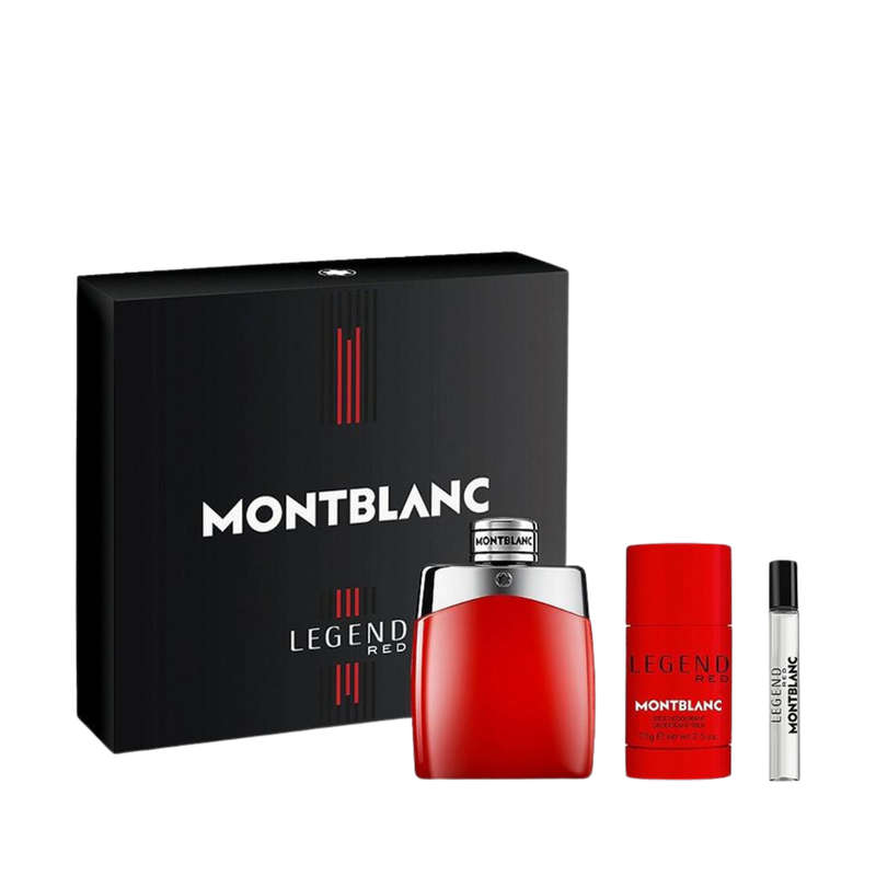 Mont Blanc Legend Red 100ml Eau De Parfum Gift Set
