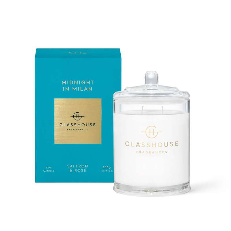 Glasshouse Midnight in Milan Soy Candle 380g