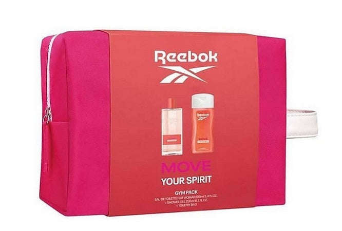 Reebok Move Your Spirit 100ml Eau de Toilette + 250ml shower gel & Toiletry bag