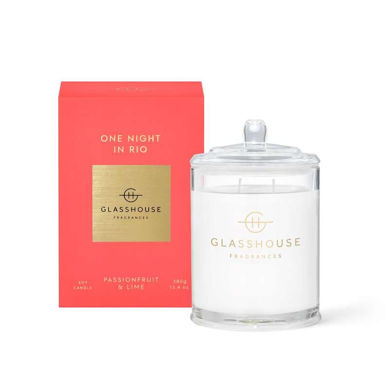Glasshouse One Night in Rio 380g Soy Candle