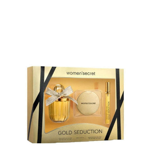 Womens Secret Gold Seduction 100ml Eau De Parfum Set