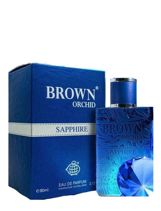 Fragrance World Brown Orchid Sapphire 80ml Eau De Parfum