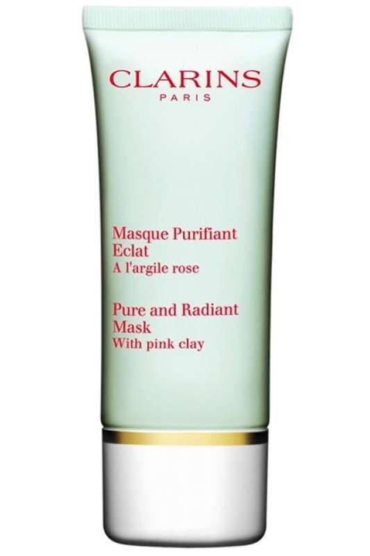 CLARINS PURE RADIANT MASK WITH PINK CLAY
