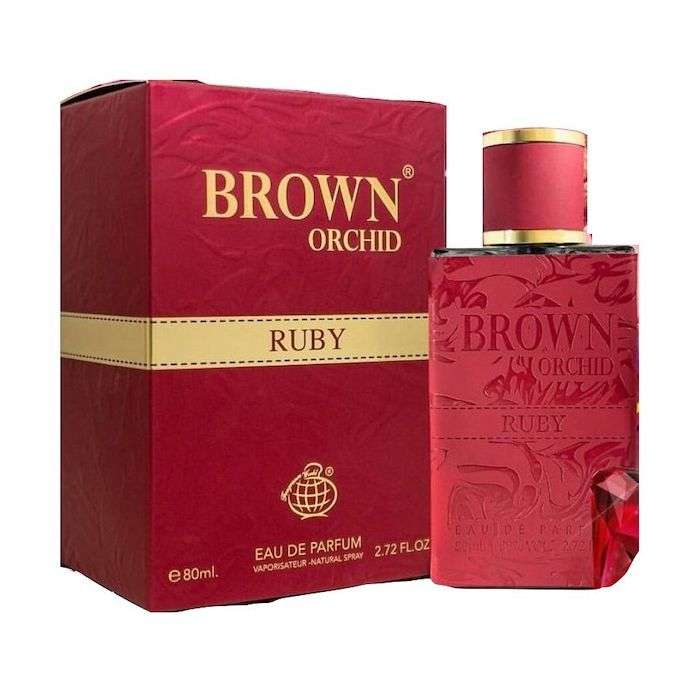 Fragrance World Brown Orchid Ruby 80ml Eau de Parfum